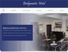 Tablet Screenshot of bridgewaterhotel.ca